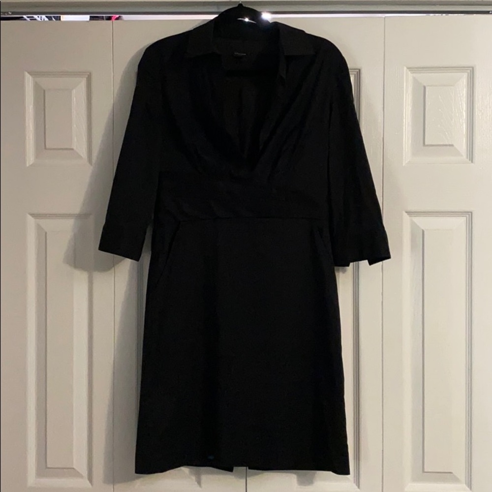 Ann Taylor Black Dress Sz 6